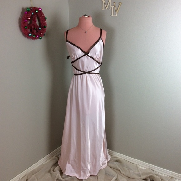 VTG VALENTINO STUNNING LOUNGE SET CHOCO &BUBBLEGUM - Picture 2 of 7